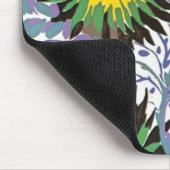 Big Colorful Flowers Art Deco Mousepad Muismat (Hoek)