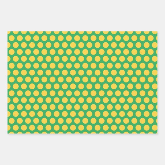 Big Colorful Polka Dot Fun Inpakpapier Vel (Voorkant 3)