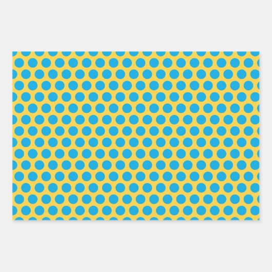 Big Colorful Polka Dot Fun Inpakpapier Vel (Voorkant 2)