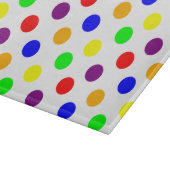 Big Colorful Polka Dots Snijplank (Hoek)