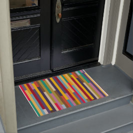 Big Colorful Stripes Deurmat