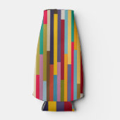 Big Colorful Stripes Flesjeskoeler (Voorkant)