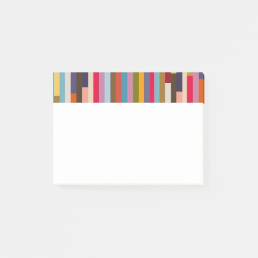 Big Colorful Stripes Post-it® Notes (Voorkant)