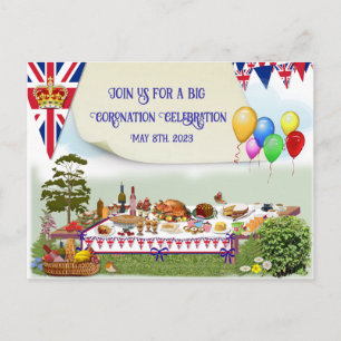 Big Coronation Celebration Lunch Uitnodiging