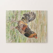 Big Country Free Range Haan Kip Art Puzzel (Horizontaal)