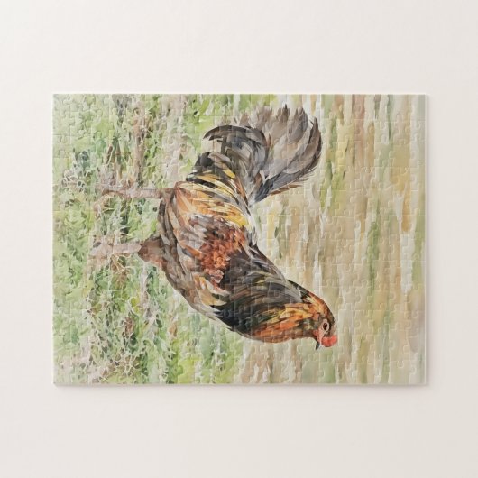 Big Country Free Range Haan Kip Art Puzzel Legpuzzel (Horizontaal)