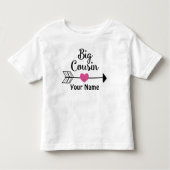 Big Cousin Arrow gepersonaliseerd T-shirt (Voorkant)