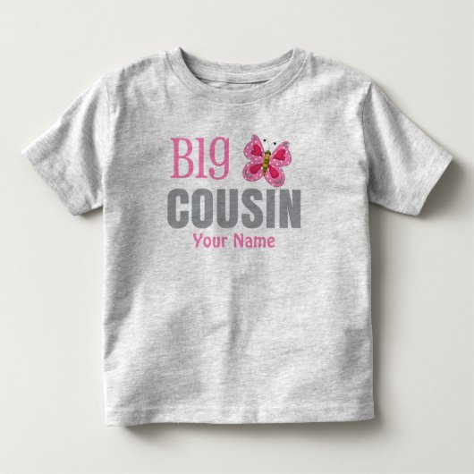 Big Cousin Butterfly gepersonaliseerd T-shirt (Voorkant)