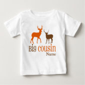 Big Cousin Deer Gepersonaliseerd T-shirt (Voorkant)