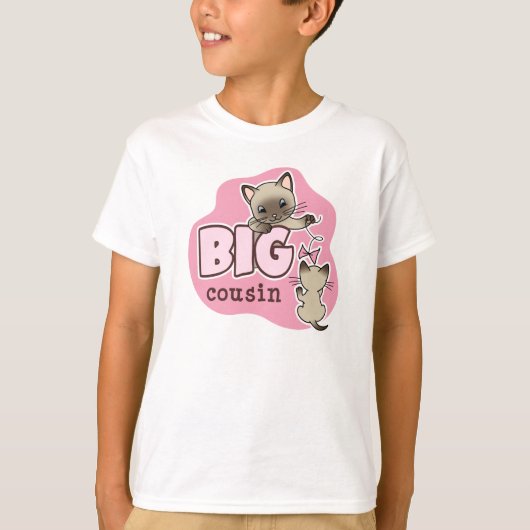 Big Cousin Kitty cat T-shirt (Voorkant)