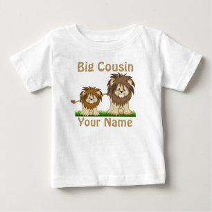 Big Cousin Lion gepersonaliseerd T-shirt