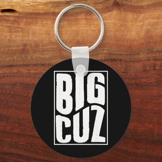 Big Cousin Pregnancy Announcement Matching New Cou Sleutelhanger (Voorkant)