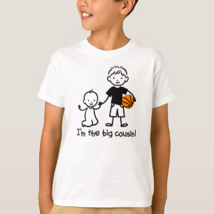 Big Cousin - Stick Characters t-shirts voor jongen