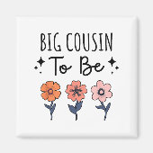 Big Cousin To Be 1st Baby Pregnancy Announcement F Magneet (Voorkant)