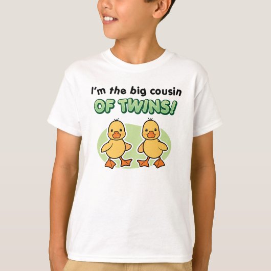 Big Cousin van Twins Ducks T-shirt (Voorkant)