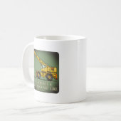 Big Crane Operator Quote Coffee Mok (Voorkant links)