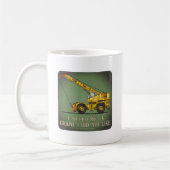 Big Crane Operator Quote Coffee Mok (Links)
