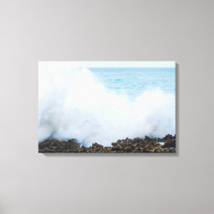 Big Crashing Wave Canvas Afdruk