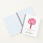 Big crayon boom/leraar waardering notitieboek (Binnen)