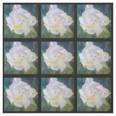 Big Creamy White Gardenia Stof (Swatch)