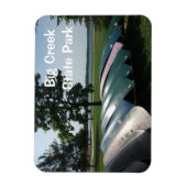 Big Creek State Park, Iowa Magnet Magneet (Verticaal)