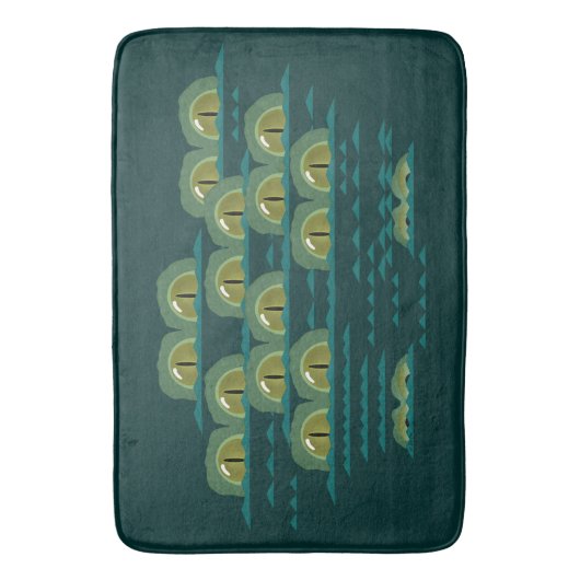 Big Croc Bath Mat (Voorkant Verticaal)