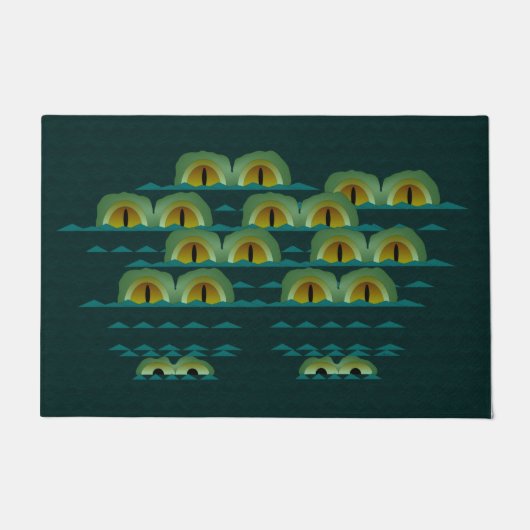 Big Croc Doormat Deurmat (Voorkant)