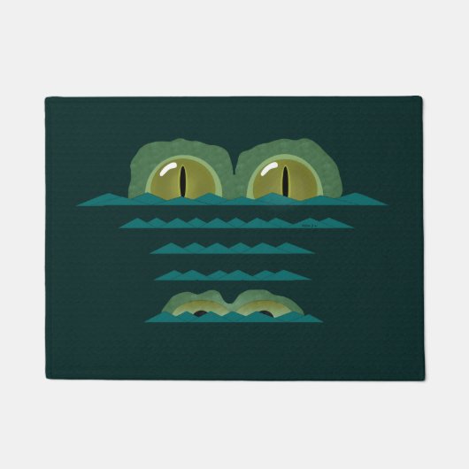 Big Croc Doormat Deurmat (Voorkant)