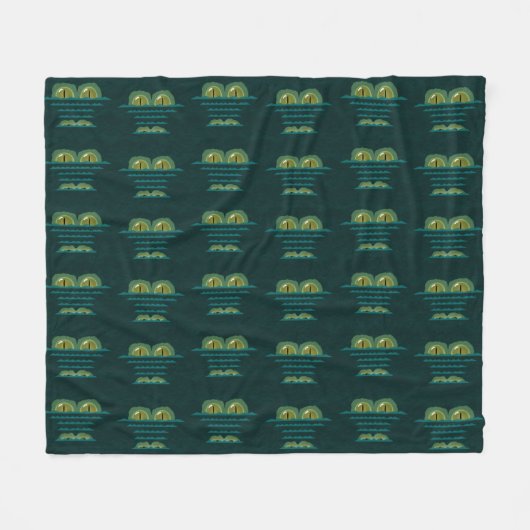 Big Croc Fleece Blanket (Voorkant (Horizontaal))
