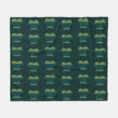 Big Croc Fleece Blanket Deken (Voorkant (Horizontaal))