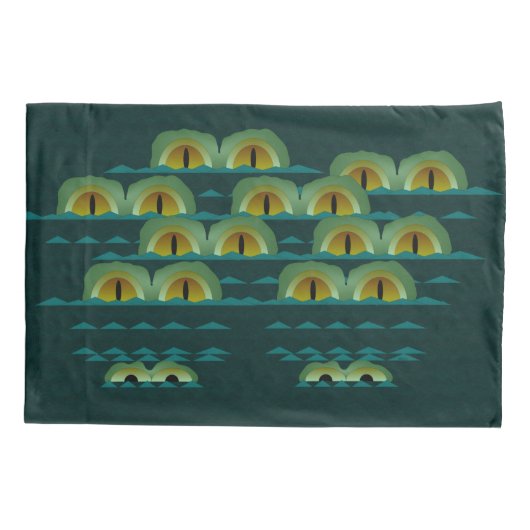 Big Croc Pillow Hoesje Kussensloop (Achterkant)