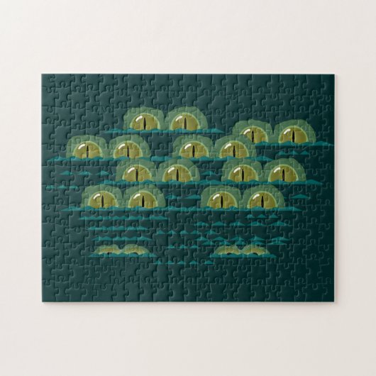 Big Croc Puzzle Legpuzzel (Horizontaal)