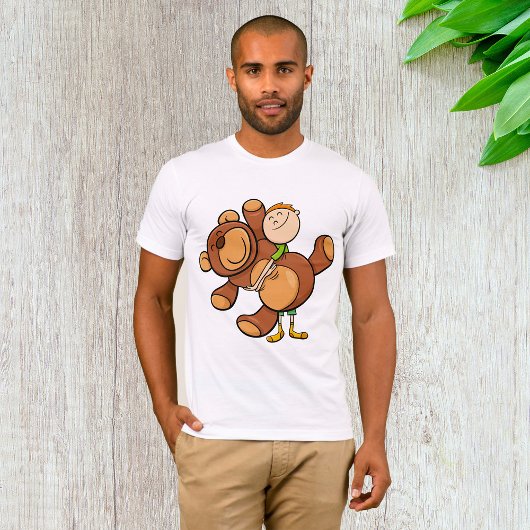 Big Cuddly Teddy Bear Mannen T-shirt