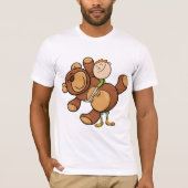 Big Cuddly Teddy Bear Mannen T-shirt (Voorkant)