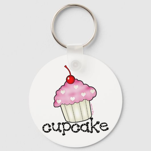 Big Cupcake Sleutelhanger (Voorkant)