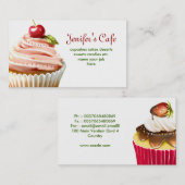 Big Cupcakes visitekaartje (Voorkant / Achterkant)