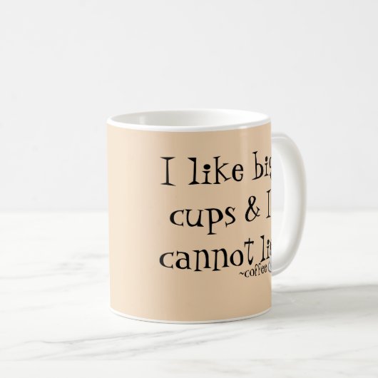 Big Cups Coffee Mok (Voorkant rechts)