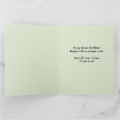 BIG Custom Retirement Gefeliciteerd Maak een Wens Kaart (Binnen)