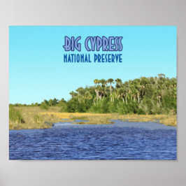 Big Cypress National Preserve Florida Poster