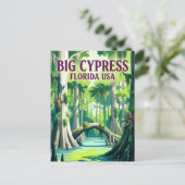 Big Cypress National Preserve VS Briefkaart (Staand voorkant)