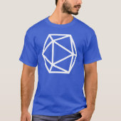 Big D20 Isocahedron T-shirt (Voorkant)