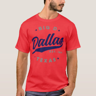 Big D Dallas Texas T-shirt