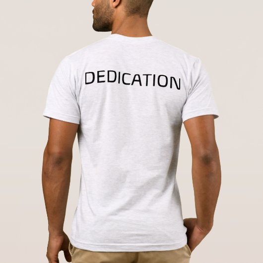 Big D Dedication T-Shirt (Achterkant)