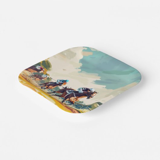 BIG "D" RACE PAPIER BORD (Gebogen)