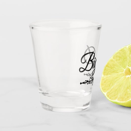 Big D Shot glas (Links)