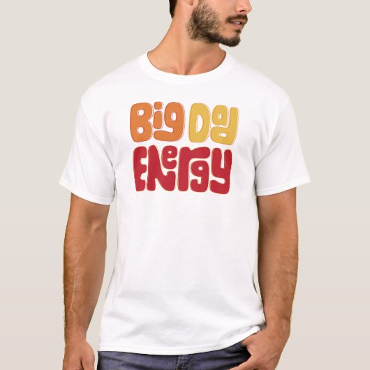 Big Dad Energy Mannen-T-shirt T-shirt (Voorkant)