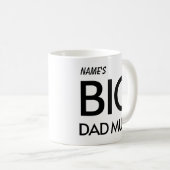 Big Dad Mok Funny Vaderdag Coffee Mok (Voorkant rechts)