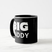 Big Daddy coffee mug, gift for dad. Mok (Voorkant links)