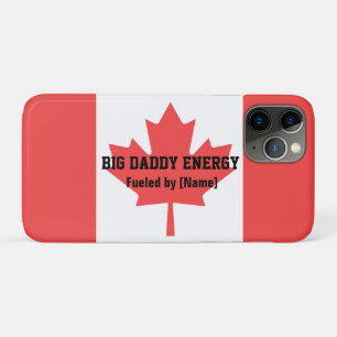Big Daddy Energy Canada Maple Leaf gevoed door jou Case-Mate iPhone Case