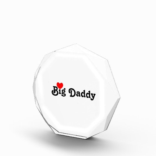 Big Daddy met Rode Hart Fotoblok (Rechts)